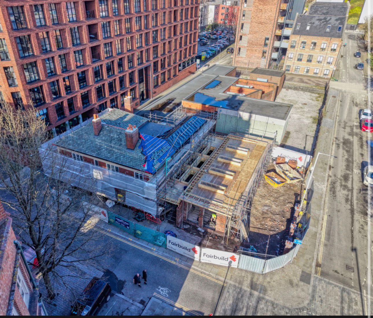 Shamrock Pub Regeneration in Ancoats, Central Manchester